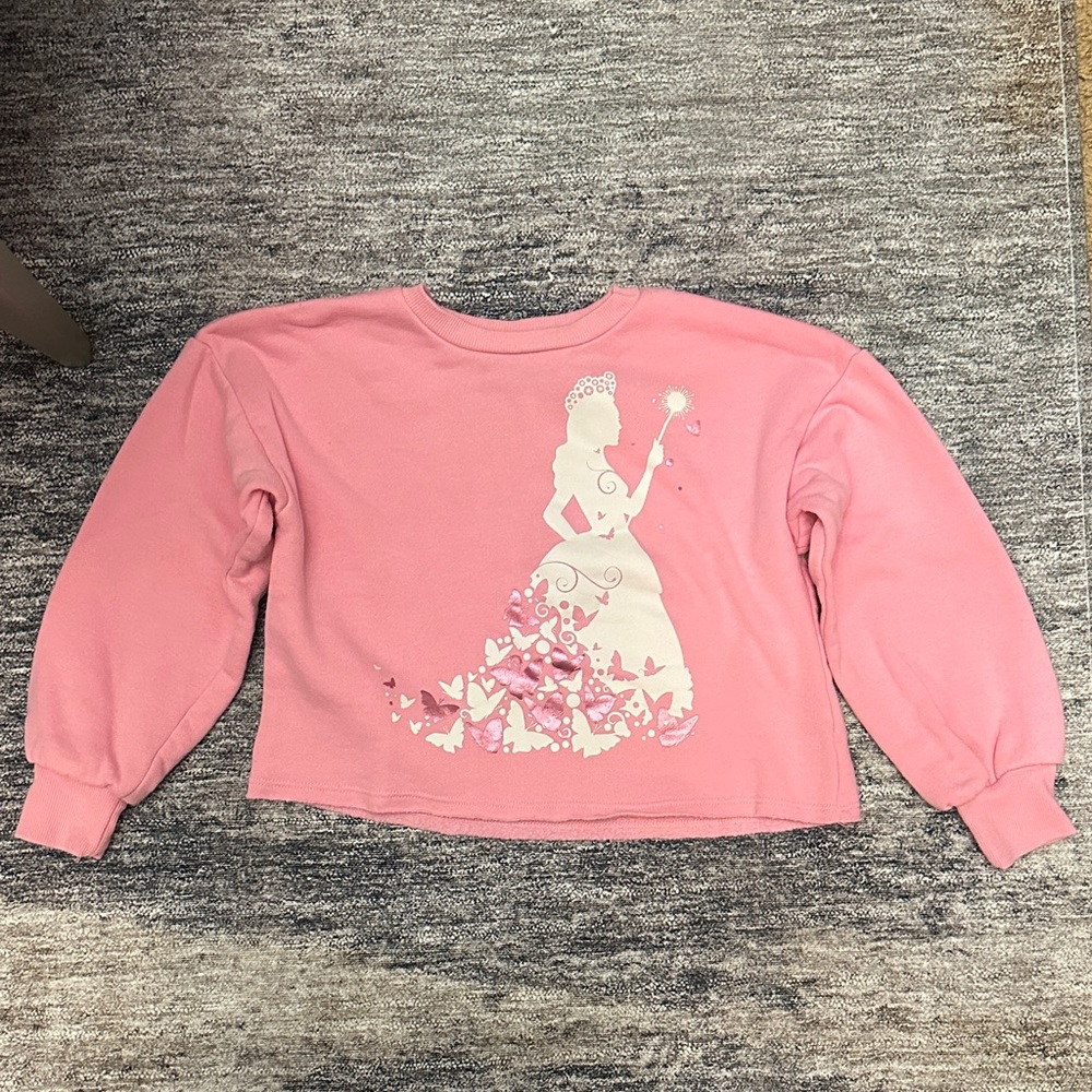 Pink Graphic Wicked Girl’s Sweater
